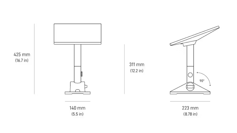 Стойка за покрив STARLINK acc. Mini Pivot Mount - Image 2