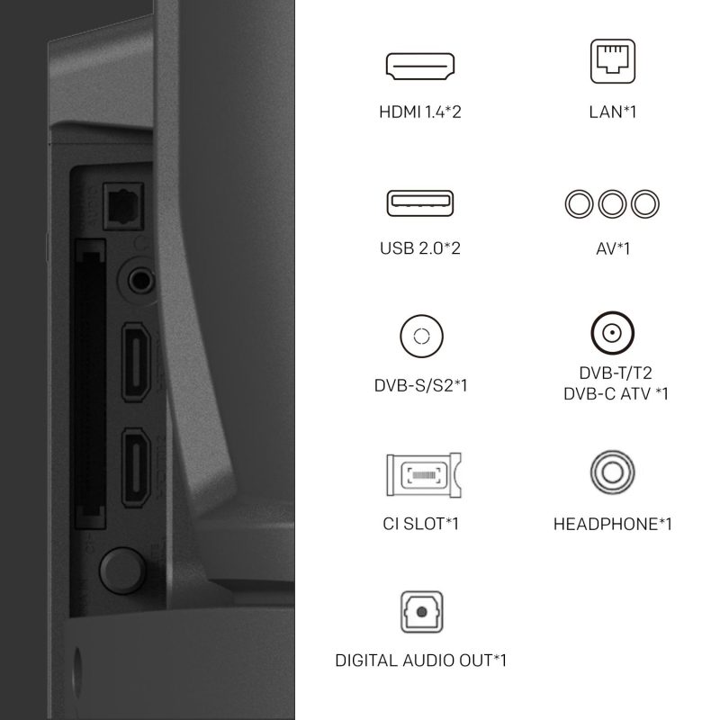 Телевизор METZ 40MQE7000, 40"(100 см), QLED, Google TV, FND, 60Hz - Image 9