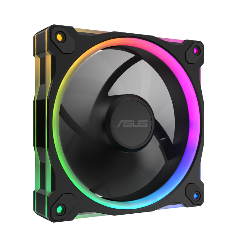 Комплект Вентилатори 3в1 ASUS PRIME MR120 ARGB Reverse Black Edition - Image 3