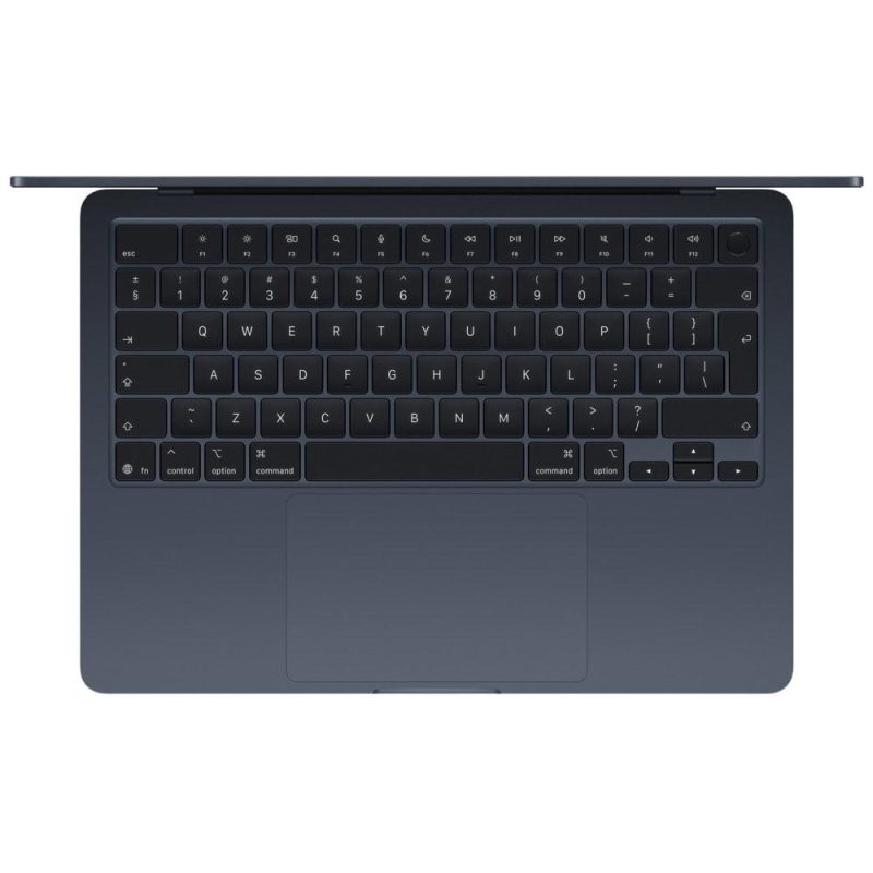 Лаптоп Apple MacBook 13.6", M4 10C CPU, 10C GPU, 24GB, 512GB-ZEE, MIDNIGHT - Image 2