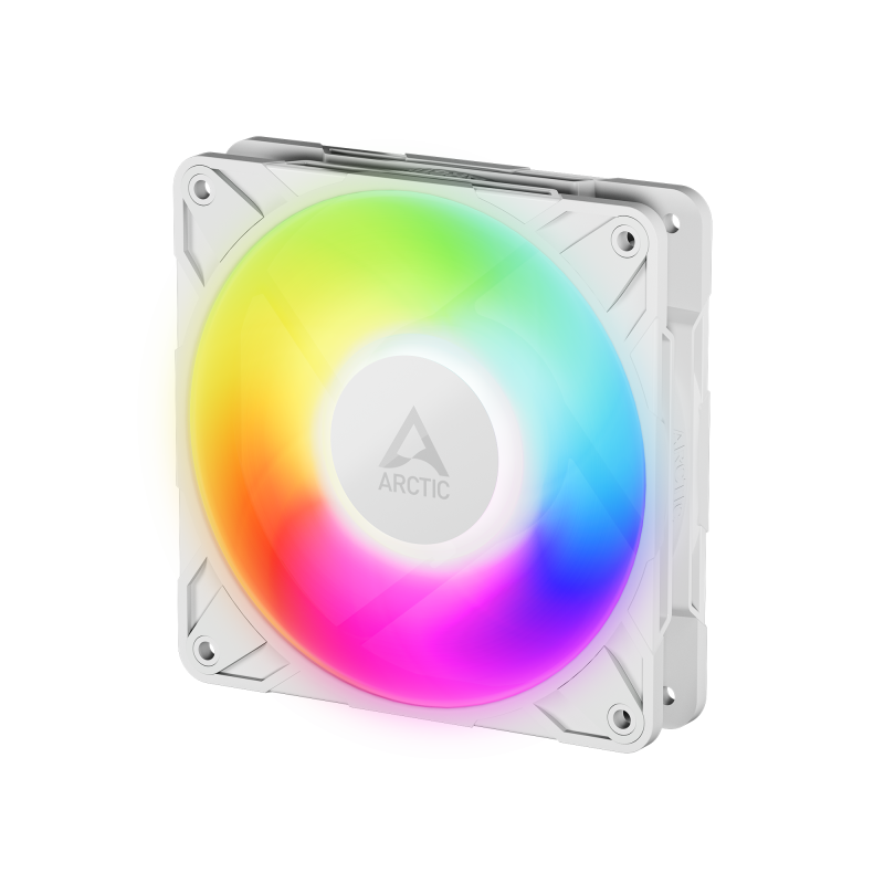 Вентилатор ARCTIC P12 Pro White A-RGB 120mm PWM - Image 2