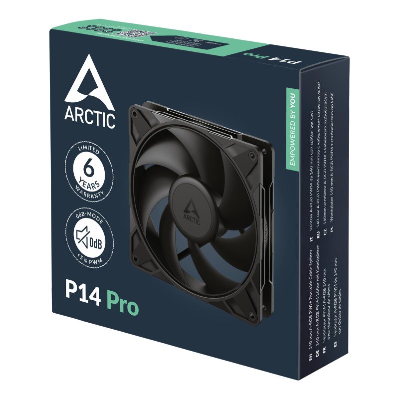 Вентилатор ARCTIC P14 Pro - 140mm PWM - Image 6