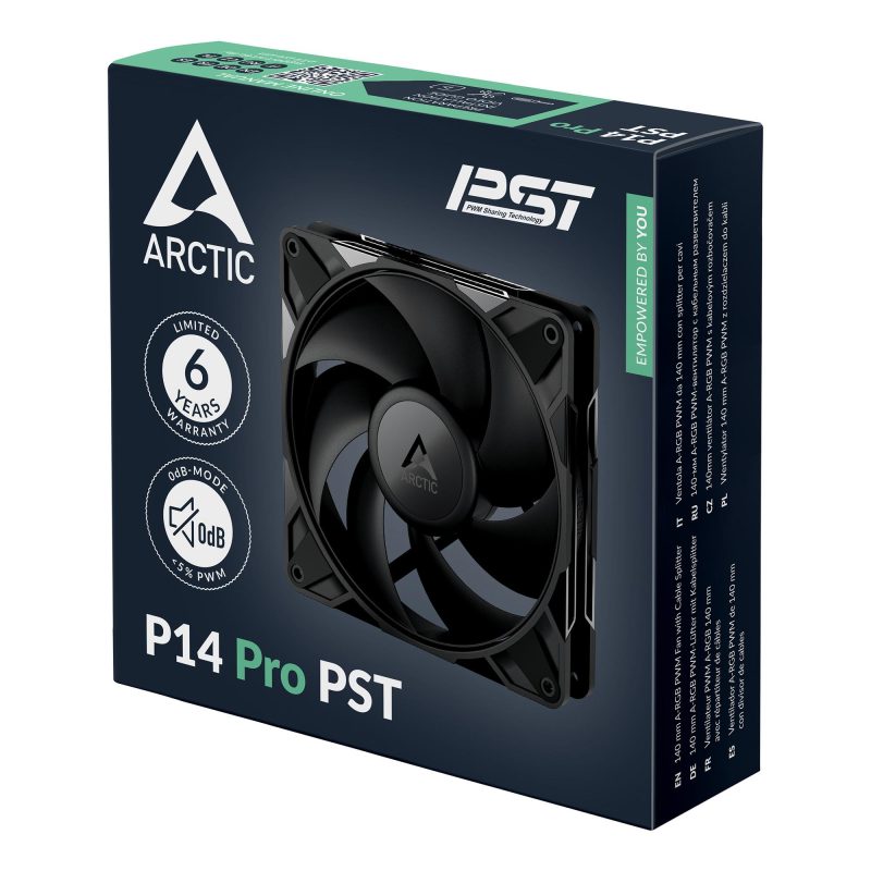 Вентилатор ARCTIC P14 Pro PST - 140mm PWM - Image 6