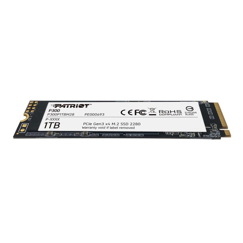 SSD Patriot P300 Gen3, 1TB, NVMe, M.2 - Image 3