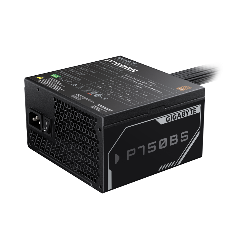 Захранващ блок Gigabyte P750BS, 750W, 80+ Bronze - Image 4