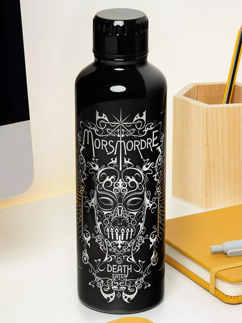 Бутилка Paladone Harry Potter: Death Eater - Metal Water Bottle - Image 2
