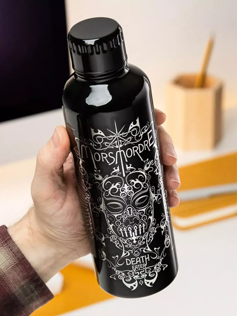 Бутилка Paladone Harry Potter: Death Eater - Metal Water Bottle - Image 3