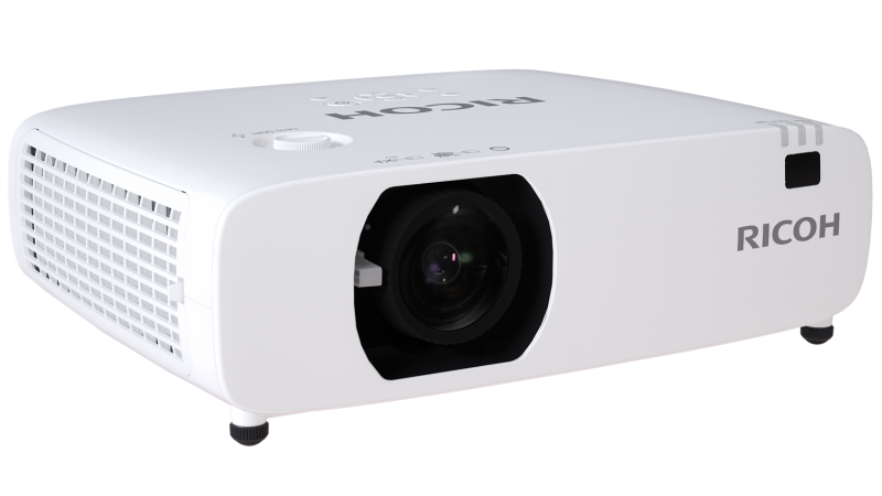 Късофокусен лазeрен 3CLD проектор RICOH WUL5A40ST,55-150" WXGA 1920x1200, 4500 Lumens,от 51 см