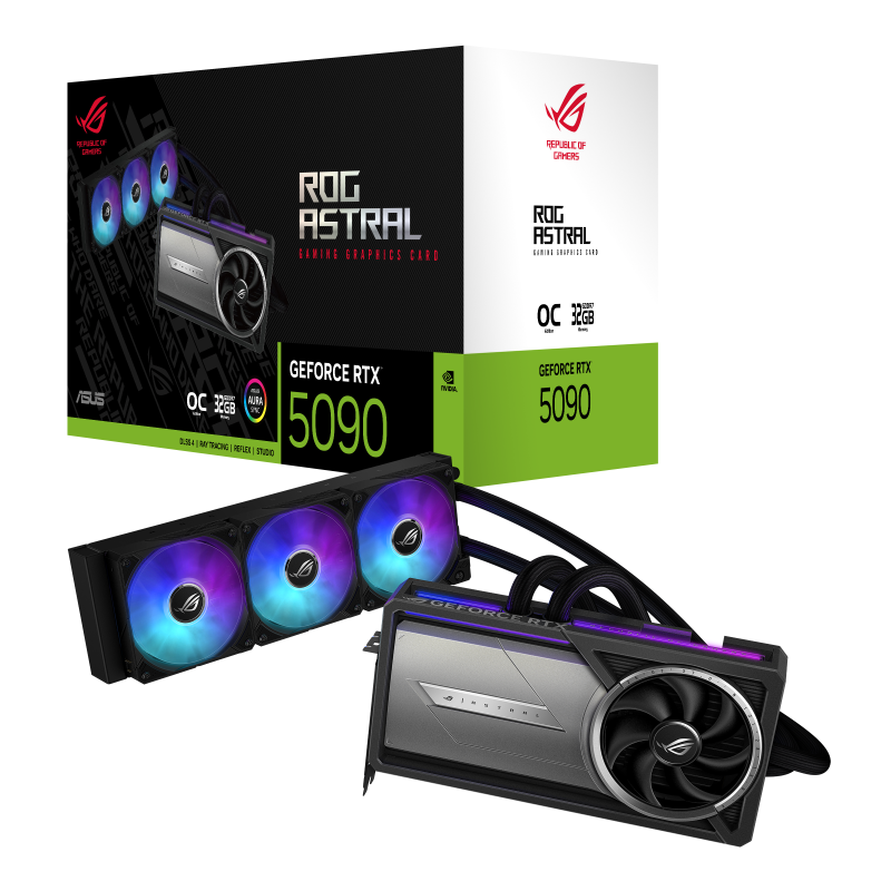 Видео карта ASUS ROG Astral LC RTX 5090 OC 32GB GDDR7 - Image 16