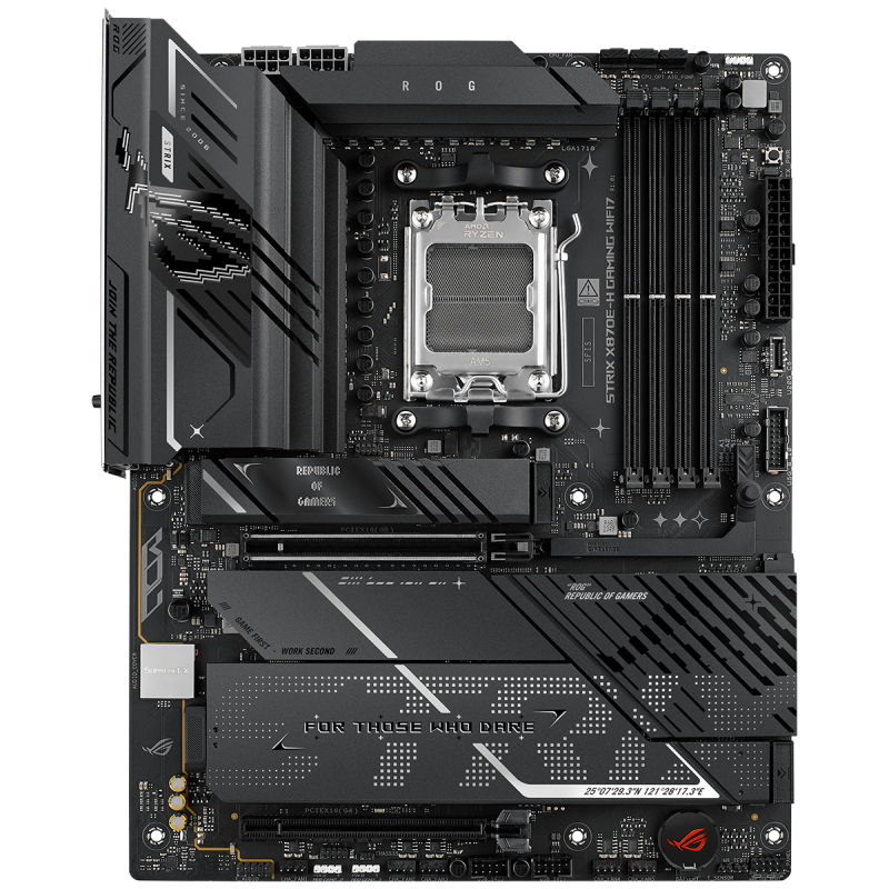 Дънна платка ASUS ROG STRIX X870E-H GAMING WIFI7 AM5 DDR5