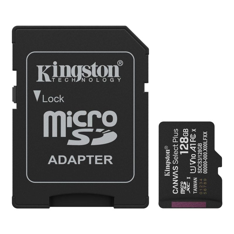 Карта памет Kingston Canvas Select Plus, microSDXC 128GB - Image 2