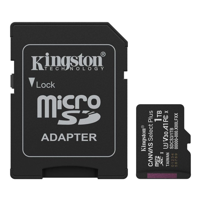 Карта памет Kingston Canvas Select Plus, microSDXC 1TB - Image 2