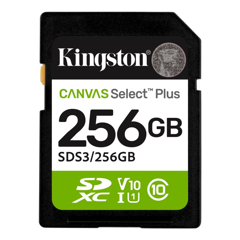 Карта памет Kingston Canvas Select Plus SD 256GB - Image 2
