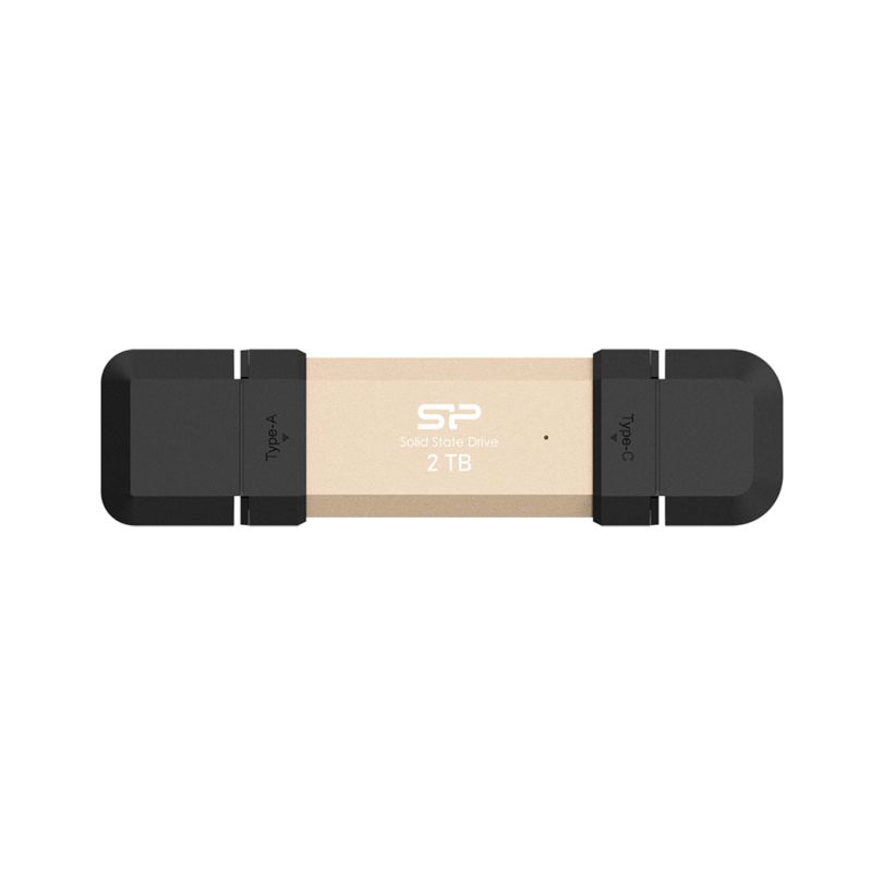 Външен SSD Silicon Power DS72 Gold - 2TB