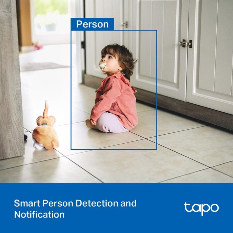TP LINK Камера за наблюдение Wi-Fi  C206, външна и вътр.употреба, Pan/Tilt, microSD, Water and Dust Resistance - Image 7