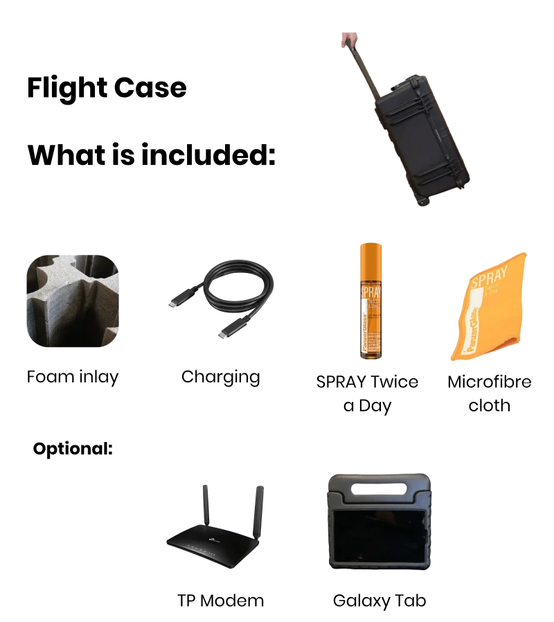 Комплект VR Expert 4 бр. PICO Neo 3 VR очила, куфар, рутер, таблет и аксесоари - Image 4