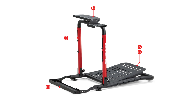 Стойка за волан и педали Next Level Racing Stand Lite 2.0 - Image 4