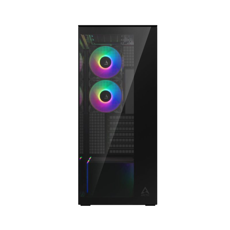 Кутия за компютър Arctic Xtender Mirror - Black Mid-Tower - Image 2