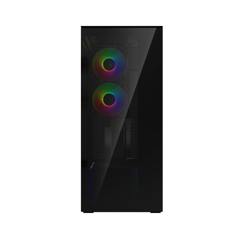 Кутия за компютър Arctic Xtender VG - Black Mid-Tower - Image 2