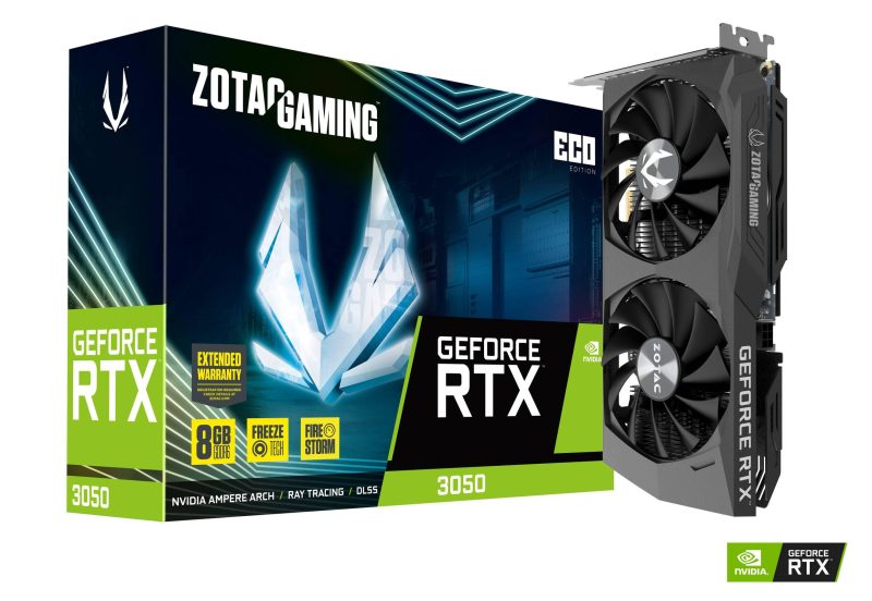 Видеокарта ZOTAC GAMING RTX 3050 ECO 8GB GDDR6 - Image 6