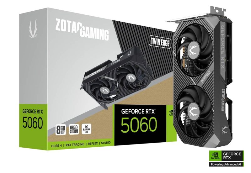 Видео карта ZOTAC GAMING RTX 5060 Twin Edge 8GB GDDR7 - Image 6