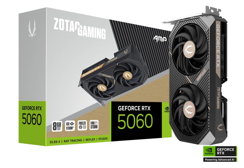 Видео карта ZOTAC GAMING RTX 5060 AMP 8GB GDDR7 - Image 6