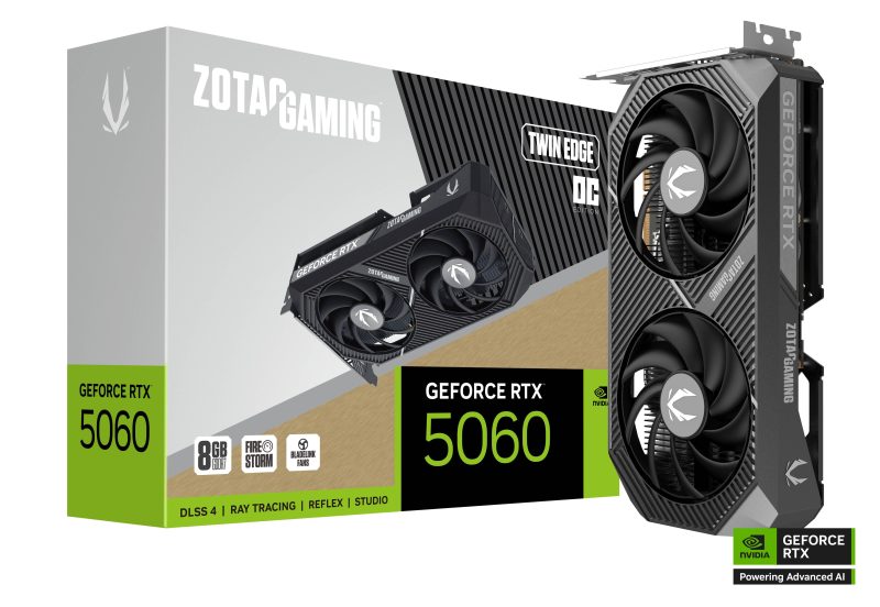 Видео карта ZOTAC GAMING RTX 5060 Twin Edge OC 8GB GDDR7 - Image 6