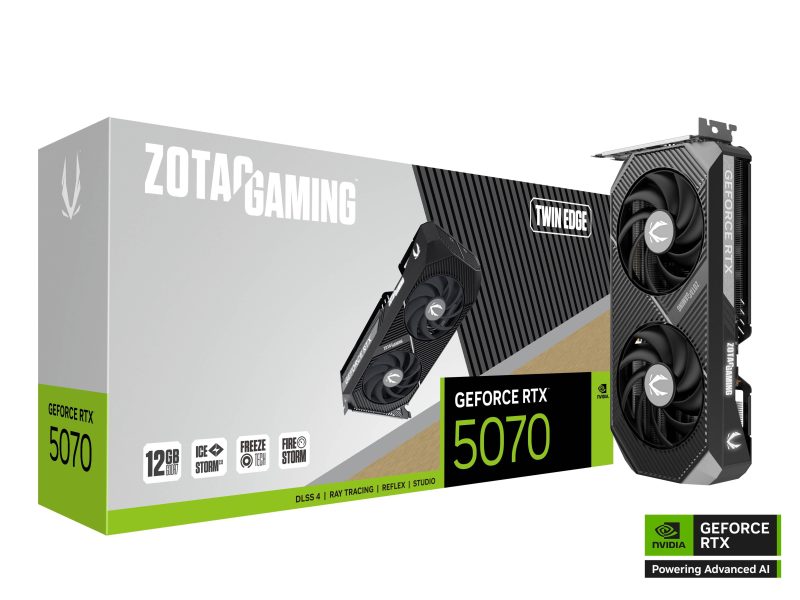 Видео карта ZOTAC GAMING RTX 5070 Twin Edge 12GB GDDR7 - Image 6