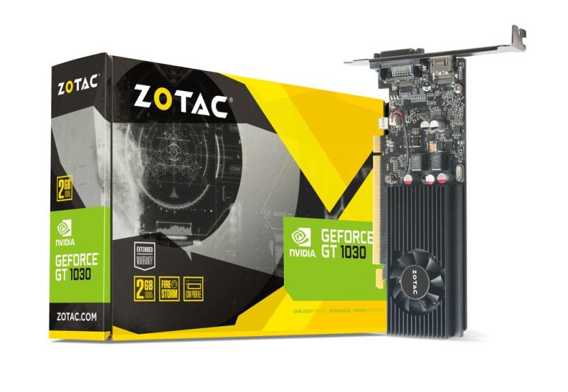 Видео карта ZOTAC GeForce GT 1030 2GB GDDR5 Low Profile - Image 6