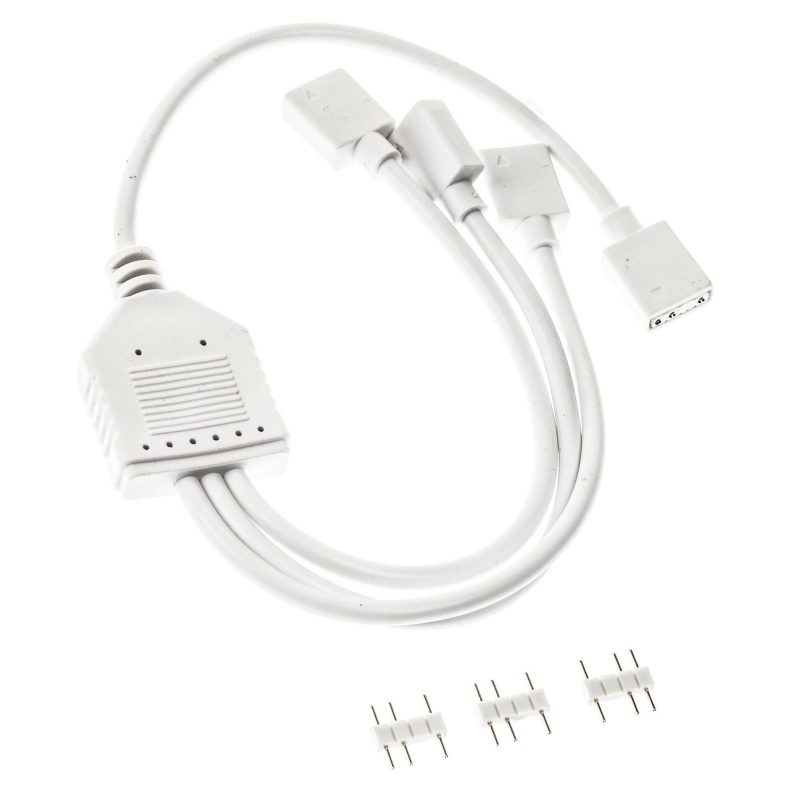 Кабел Kolink ARGB 1-3 Сплитер - 30 cm Бял - Image 2