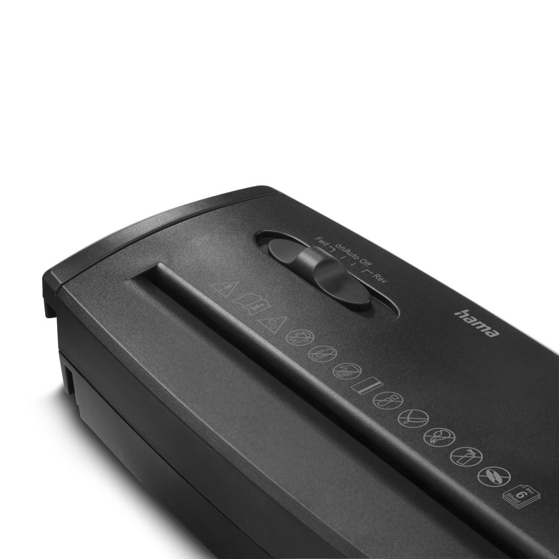 HAMA Шредер „Classic S60“, ниво на сигурност P2 T2 E2 - Image 6