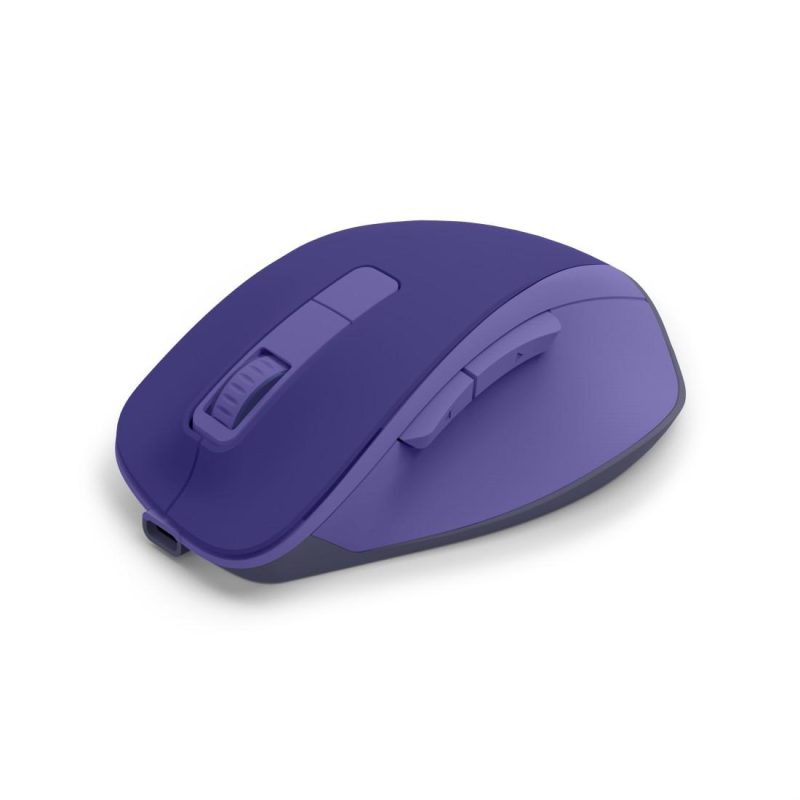 HAMA Безжична оптична мишка WM-500 Recharge, 6 бут.,800/1200/1600 dpi, безшумна, лилаво - Image 2