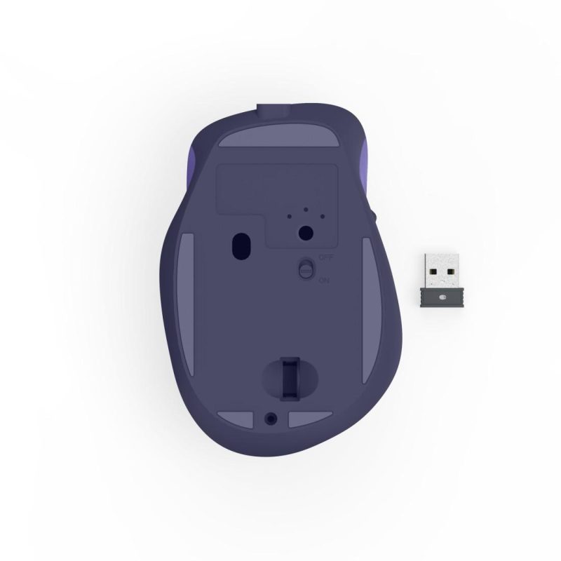HAMA Безжична оптична мишка WM-500 Recharge, 6 бут.,800/1200/1600 dpi, безшумна, лилаво - Image 8