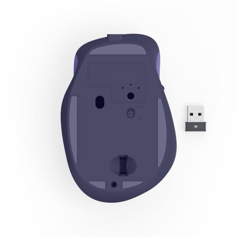 HAMA Безжична оптична мишка WM-500 Recharge, 6 бут.,800/1200/1600 dpi, безшумна, лилаво - Image 13
