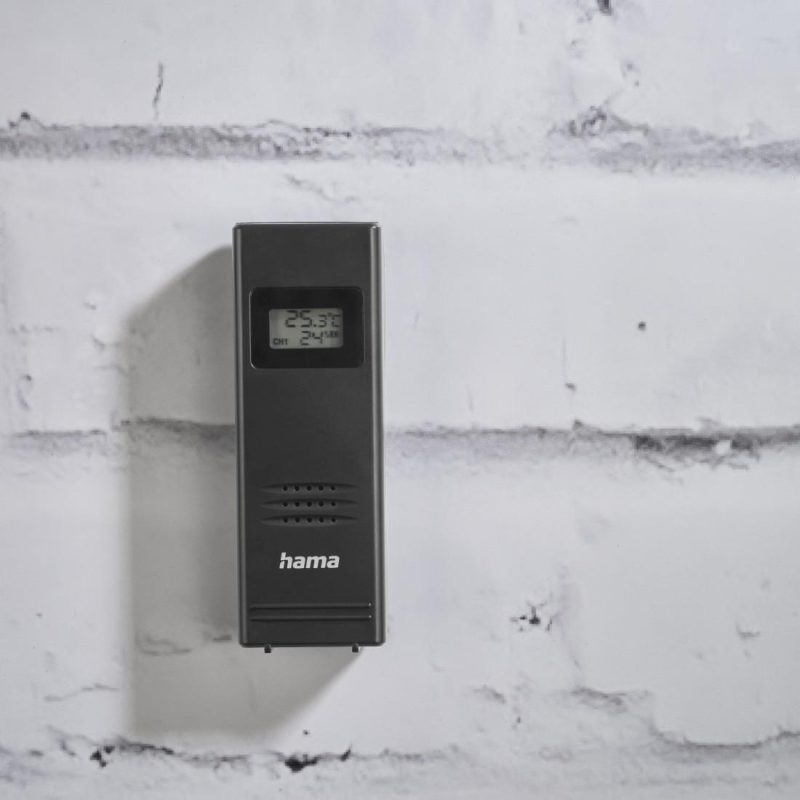 HAMA Електронна метеостанция "Premium", цветен LED дисплей - Image 7