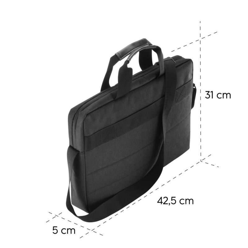 Чанта за лаптоп Hama "Genua", до 40 см (15.6"), черна - Image 14