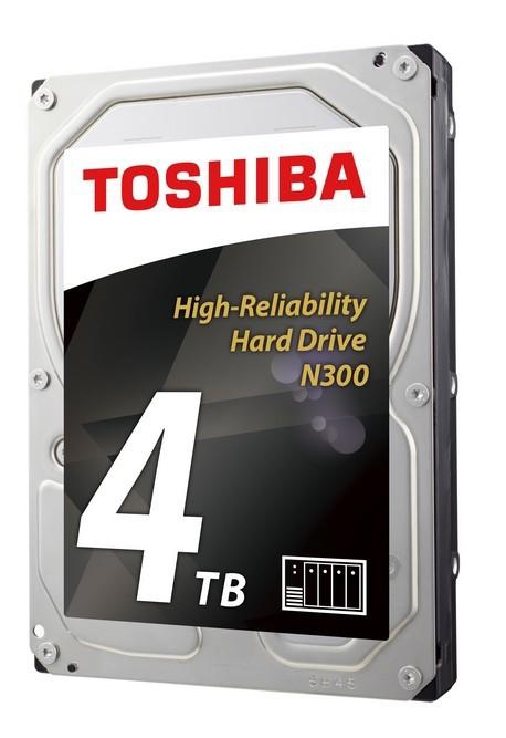 Хард диск TOSHIBA N300, 4TB, 7200rpm, 128MB, SATA 3, HDWQ140UZSVA