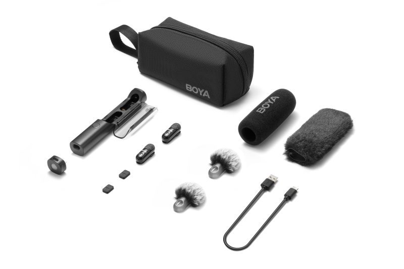 Безжична система микрофони All-in-One BOYA MAGIC 05 - Image 18