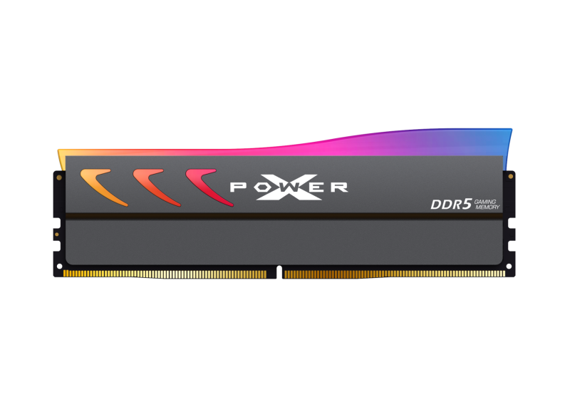 Памет Silicon Power Storm RGB 32GB(2x16GB) DDR5 UDIMM 6400MHz CL32 SP032GXLWU60CFDK - Image 2
