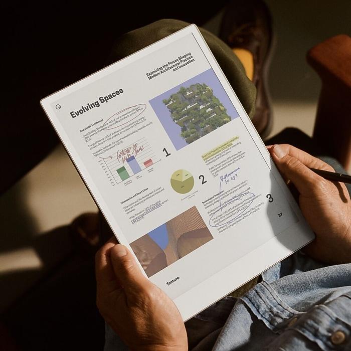 Таблет reMarkable Paper Pro 11.8", с включен стилус Marker, сив - Image 5