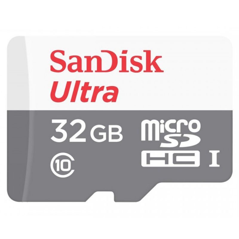 SanDisk Ultra Android microSDHC 32GB 80MB/s Class 10;
