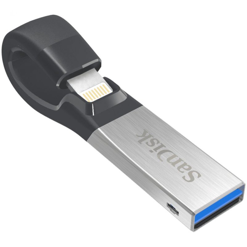 SanDisk iXpand Flash Drive 16GB - USB for iPhone (lightning connector);
