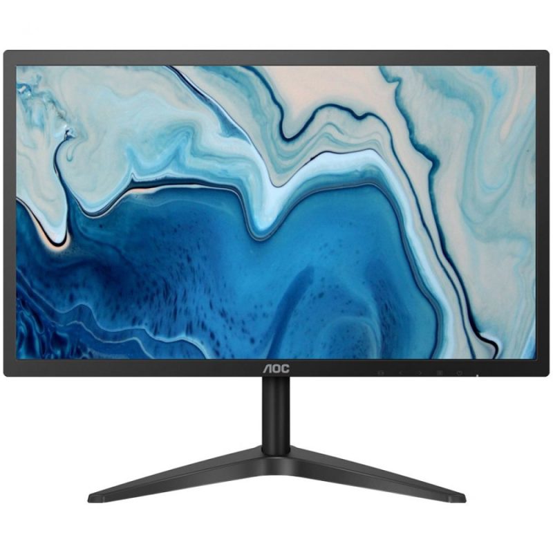 AOC Monitor LED 22B1HS (21,5'' WLED IPS Panel, 1920x1080, 5ms, 250cd/m2, 1000:1, 178º / 178º, VGA, HDMI), Black, 3Y