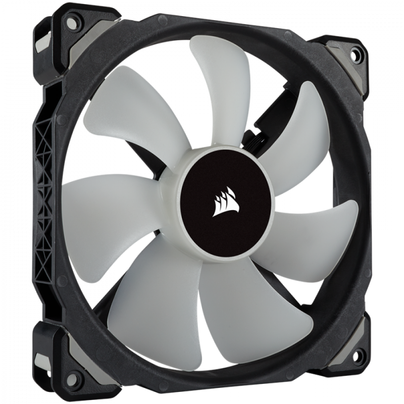 Corsair ML140 PRO RGB, 140mm Premium Magnetic Levitation RGB LED PWM Fan, Single Pack