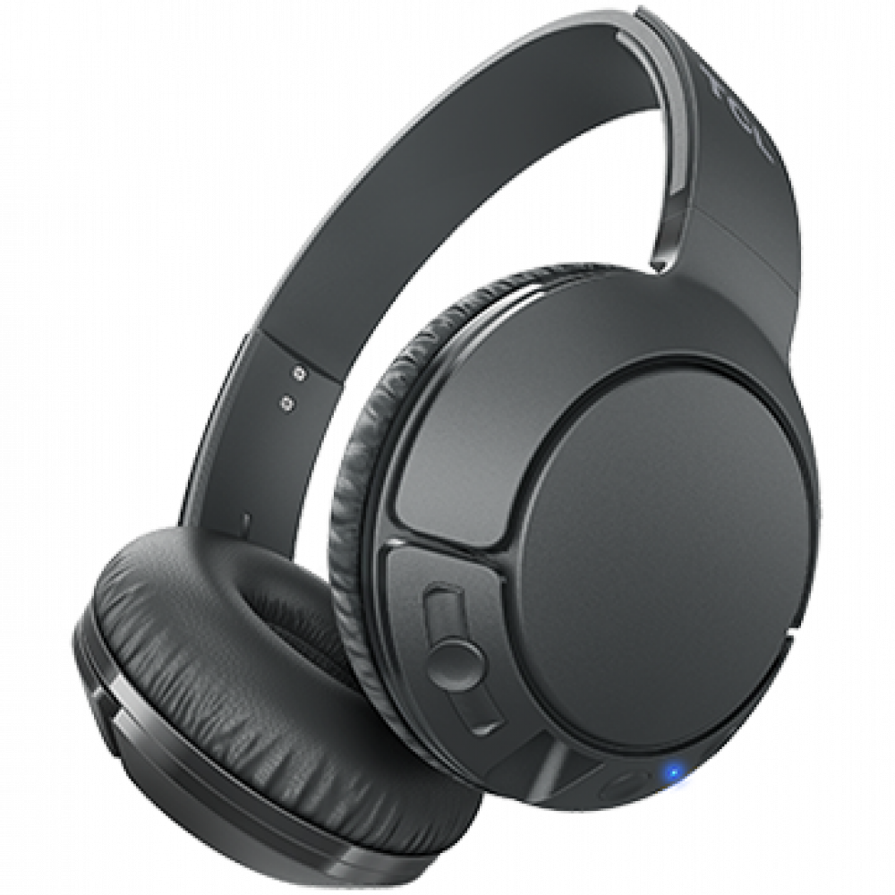 TCL On-Ear Bluetooth Headset, Strong BASS, flat fold, Frequency: 10-22K, Sensitivity: 102 dB, Driver Size: 32mm, Impedence: 32 Ohm, Acoustic system: closed, Max power input: 30mW, Connectivity type: Bluetooth only (BT 4.2), Color Shadow Black