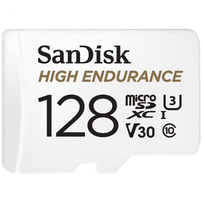 SanDisk MAX ENDURANCE microSDXC 128GB + SD Adapter 60,000 Hours