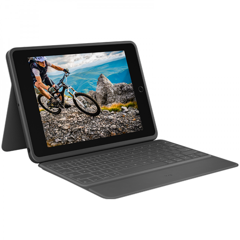 LOGITECH Rugged Folio with Smart Connector for iPad - GRAPHITE - UK