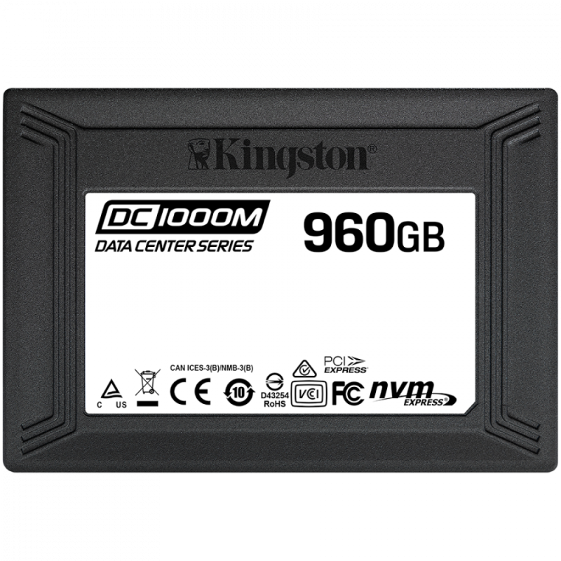 Kingston 960GB DC1000M U.2 Enterprise NVMe SSD