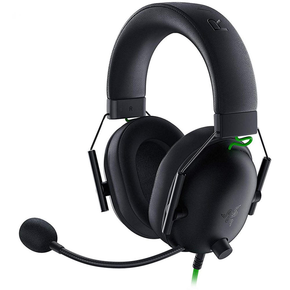 Razer BlackShark V2 X, 12 Hz – 28 KHz Frequency Response, 32 Ω (1 kHz) Impedance, Razer TriForce Driver, Breathable memory foam, Advanced passive noise cancellation, Analog 3.5 mm Connection, 100 Hz – 10 kHz Microphone Frequency, 1.3 m Cable