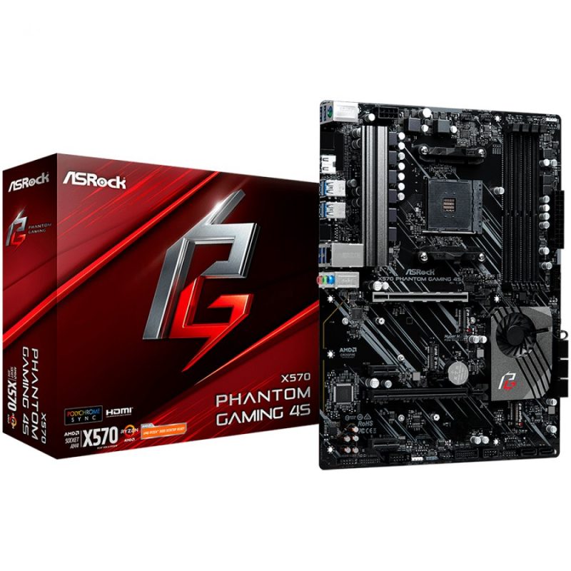 AM4 Ryzen 2000/3000DDR4 4600+ (OC)2 PCIe 4.0 x16, 2 PCIe 4.0 x1, 1 M.2 (Key E) For WiFiAMD Quad CrossFireX and CrossFireXHDMI